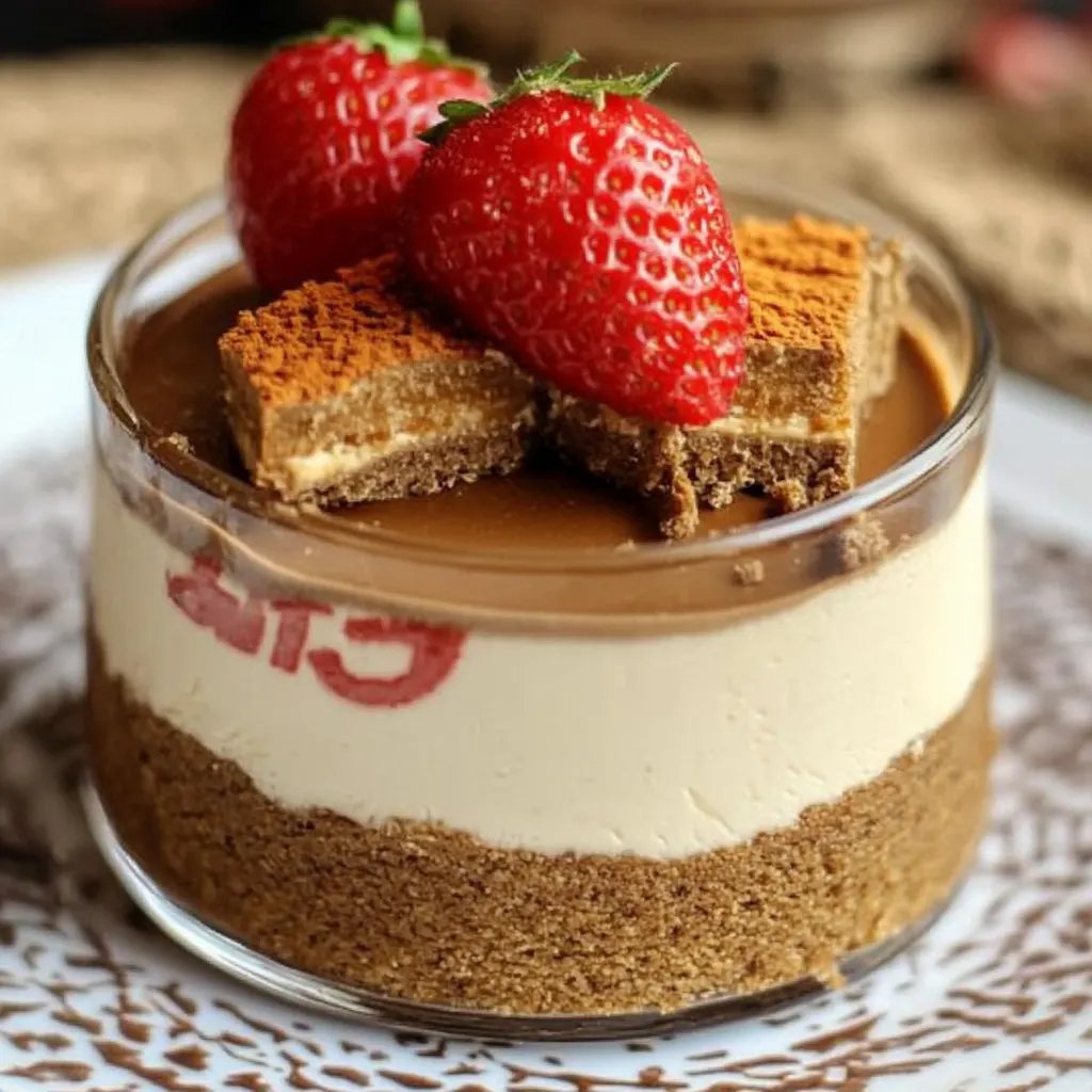 Lotus-Käsekuchen-Dessert