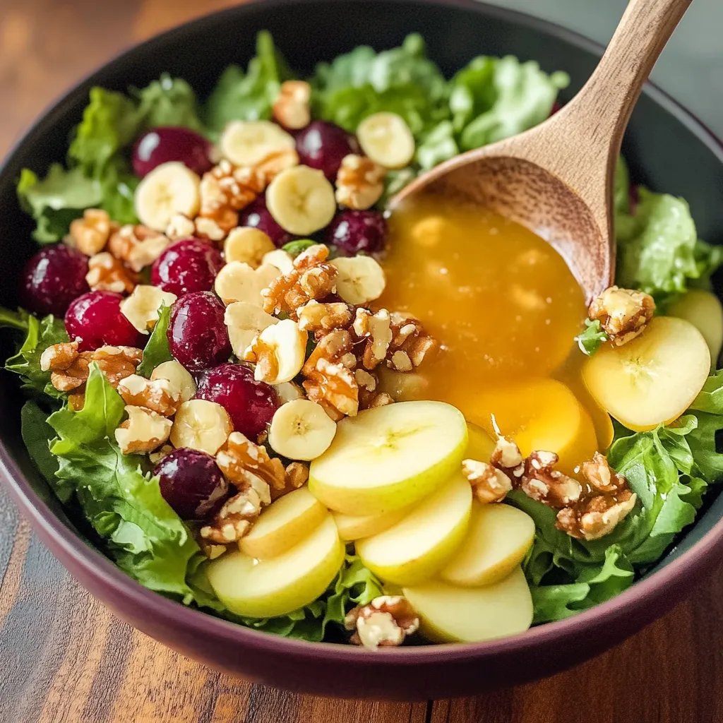 Apfel-Cranberry-Walnuss-Salat