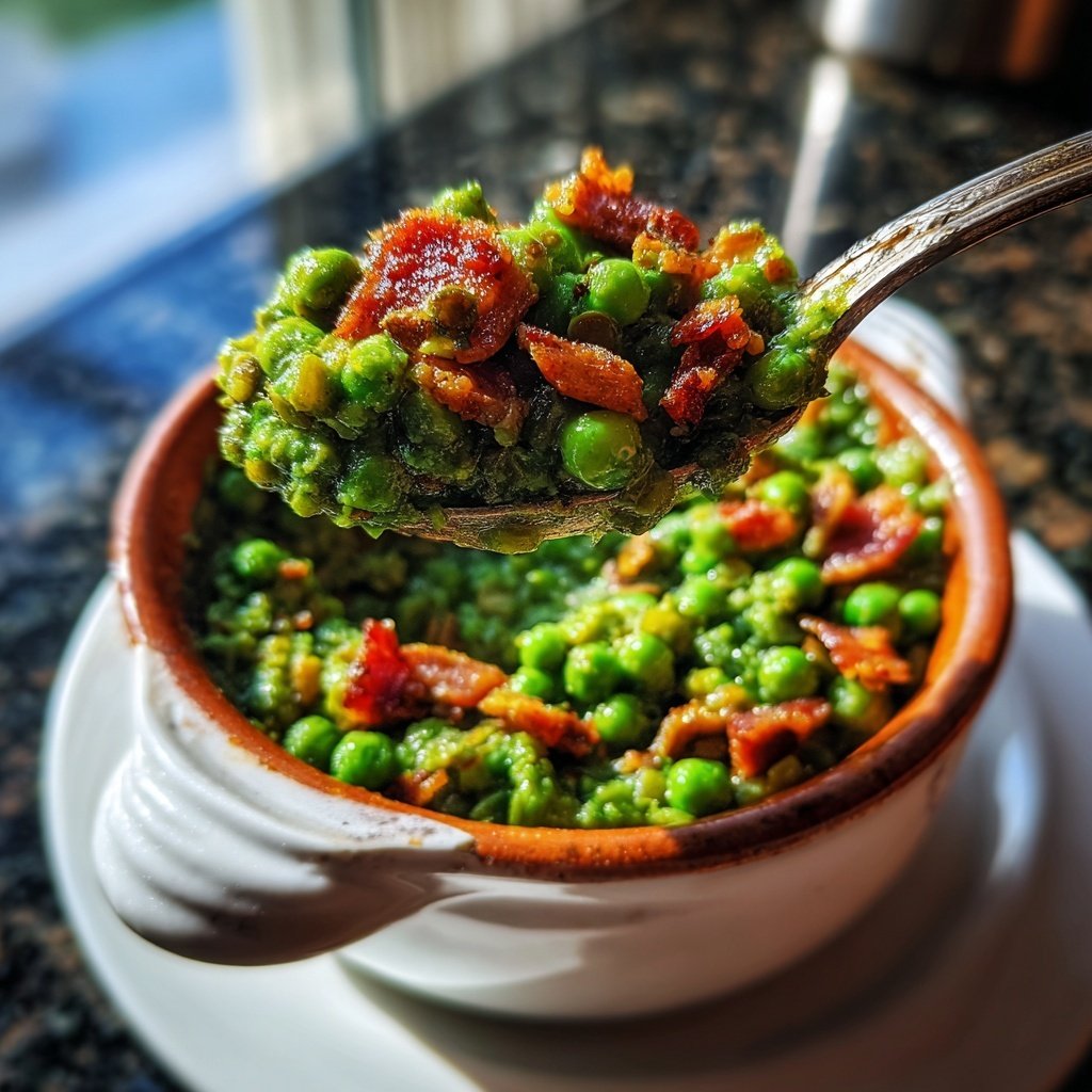 Omas Klassischer Erbseneintopf