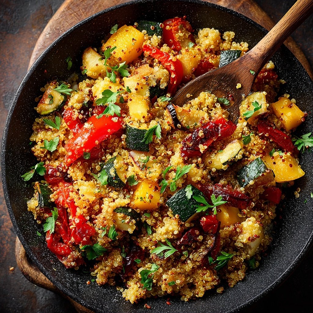 Quinoa-Gemüse-Pfanne