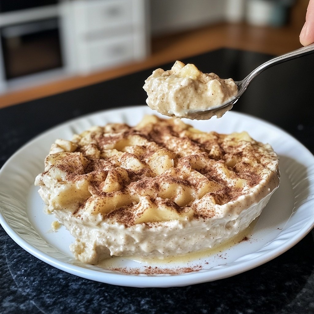 Cremige Zimtcreme mit Apfelmus