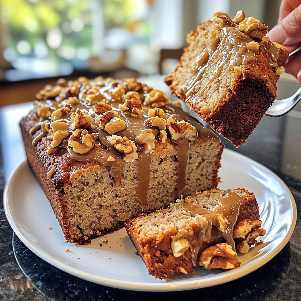 Bananenbrot mit Espresso