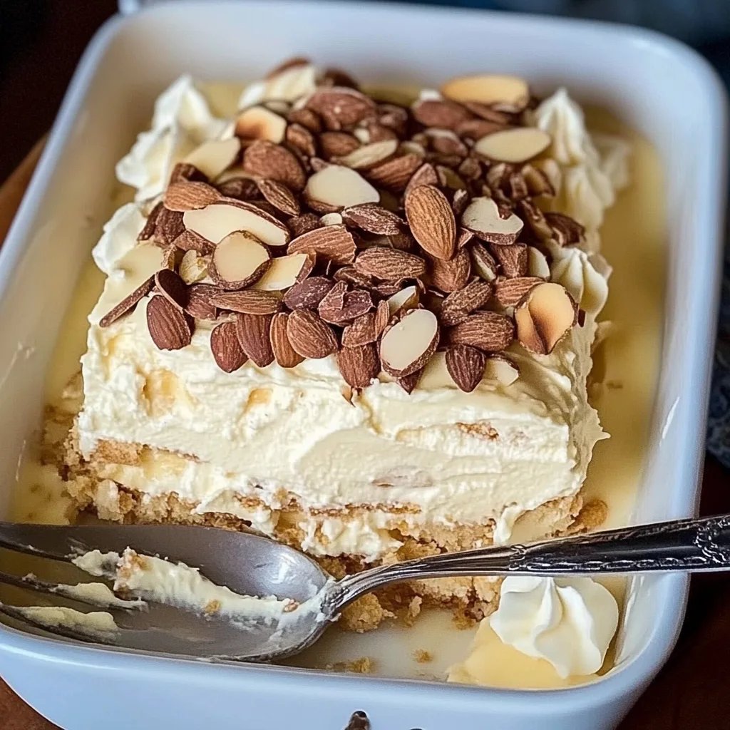 Cremiges Bienenstich-Tiramisu mit Vanillecreme