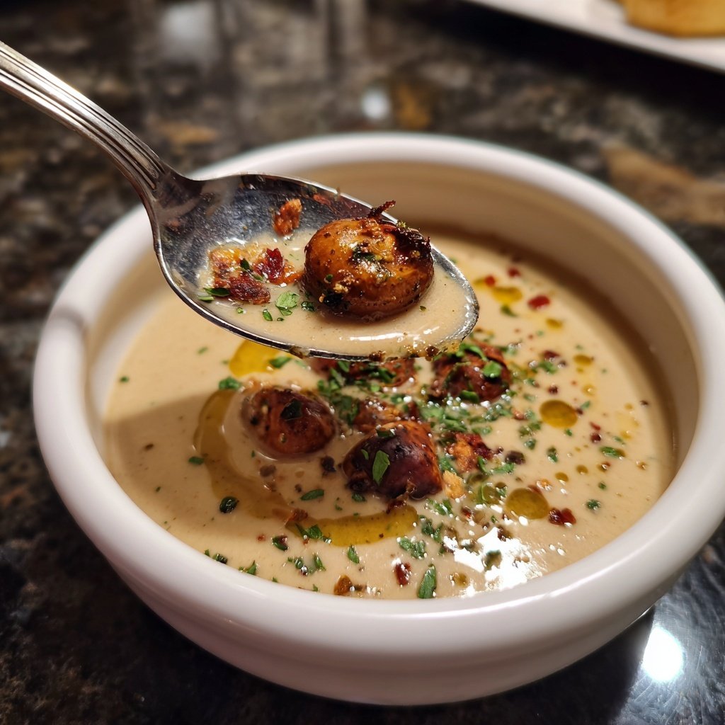 Cremige Maronensuppe | Rezept | natalie-goes-tasty