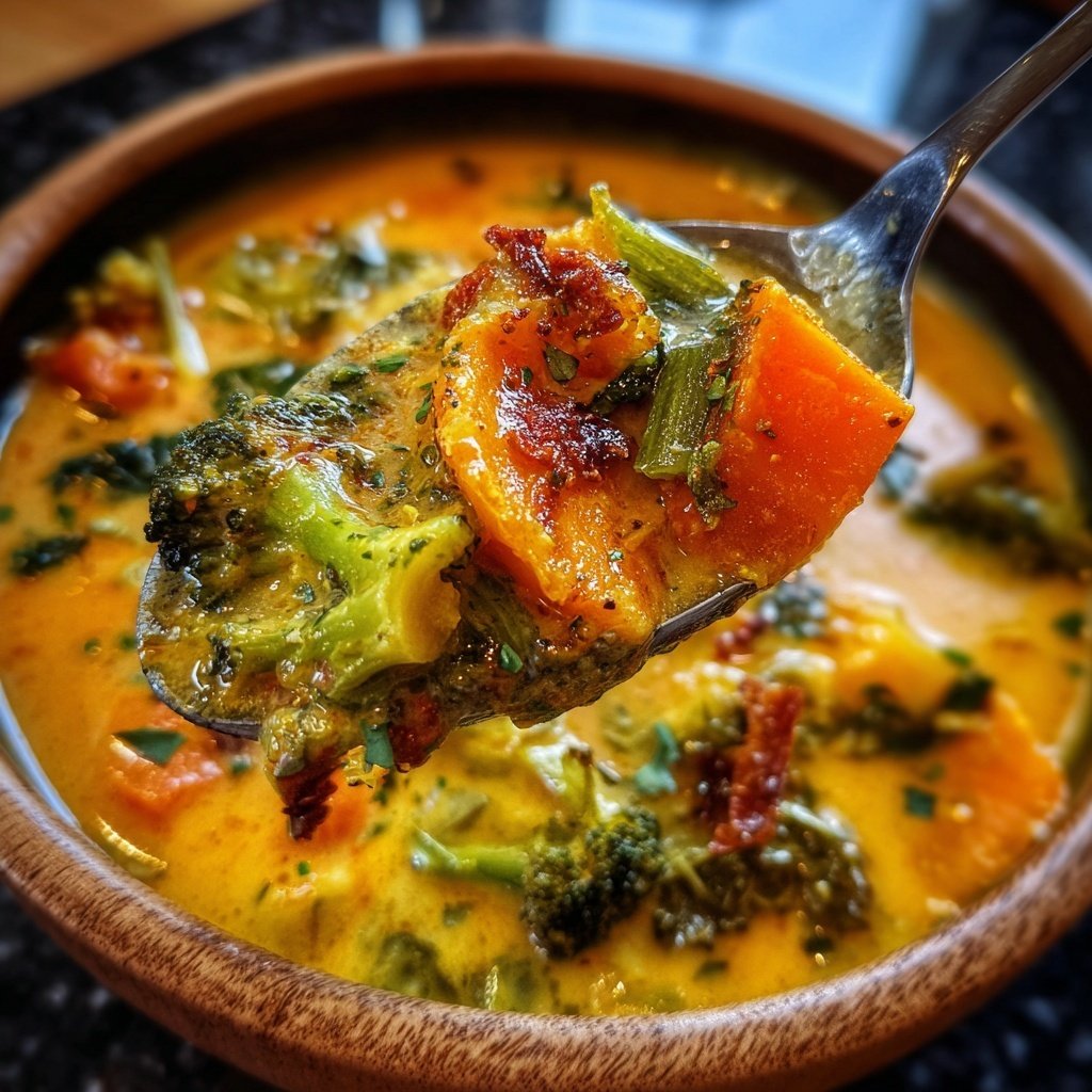 Herzhafte Cremige Herbstgemüse-Suppe: Der Trick für perfekt stückige Kartoffeln