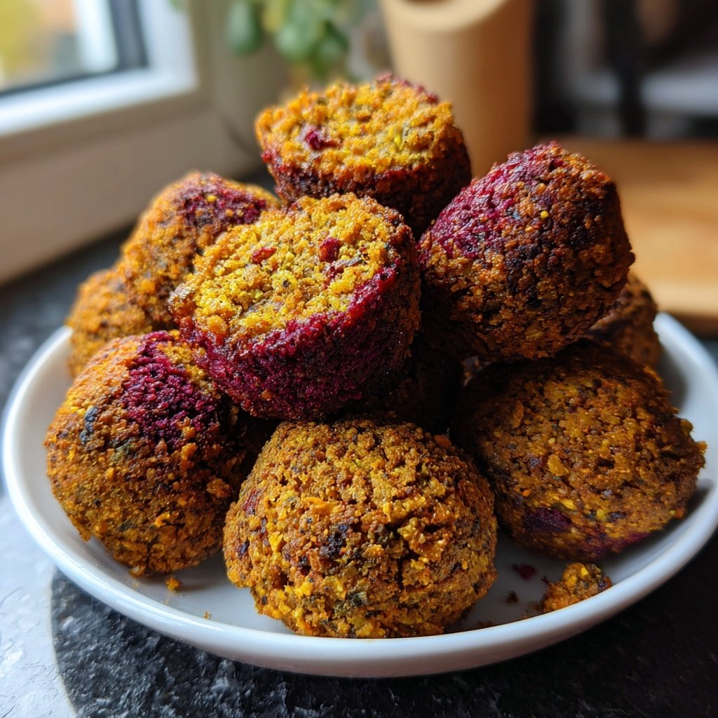 Falafel mit Rote-Bete