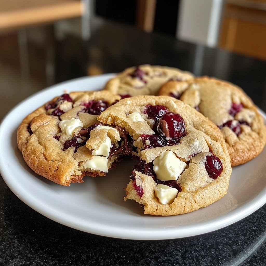 Cranberry-Weiße-Schokolade-Kekse