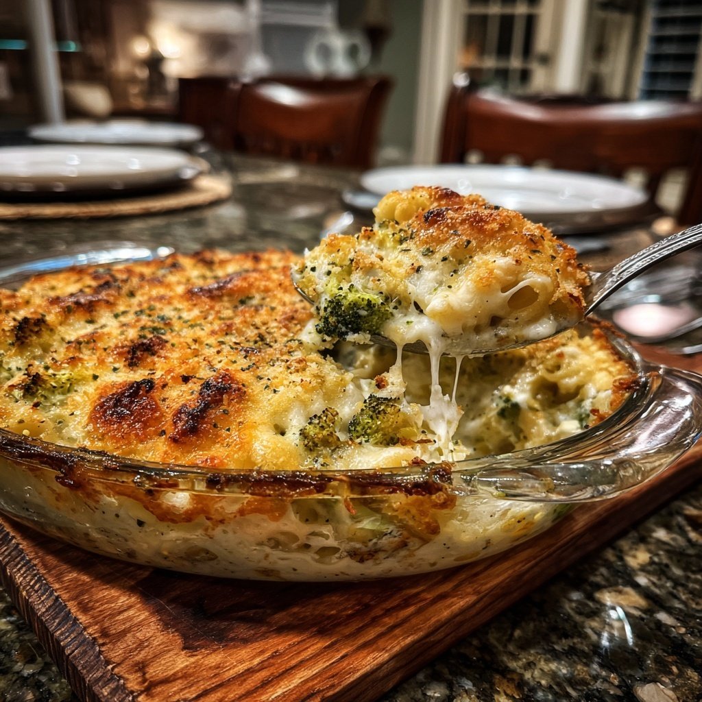 Brokkoli Nudelauflauf