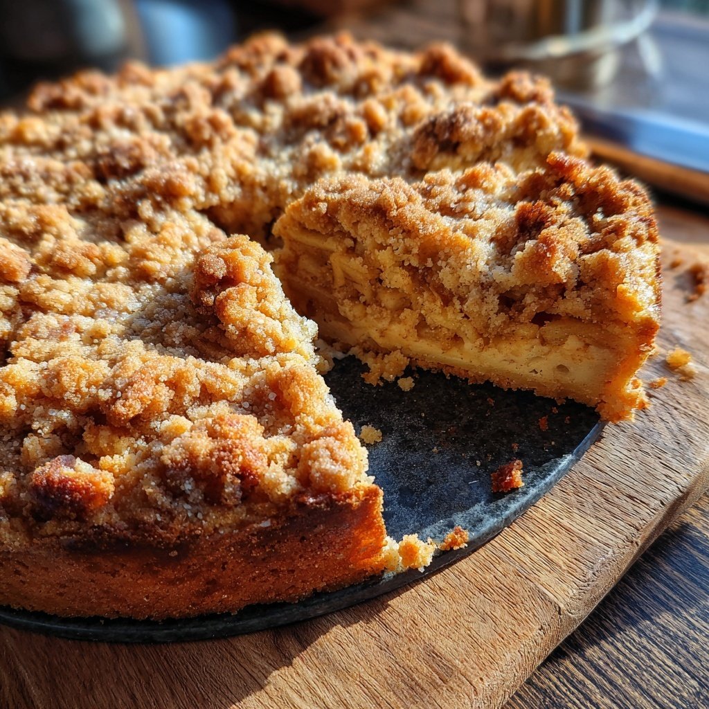 Backen & Desserts Apfelstreuselkuchen vom Blech
