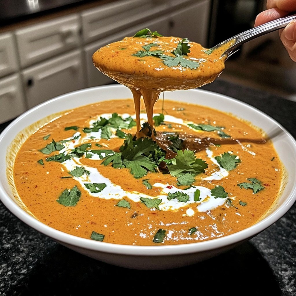 Kürbissuppe mit Curry