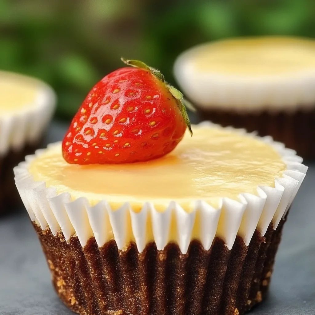 Einfache Mini-Käsekuchen