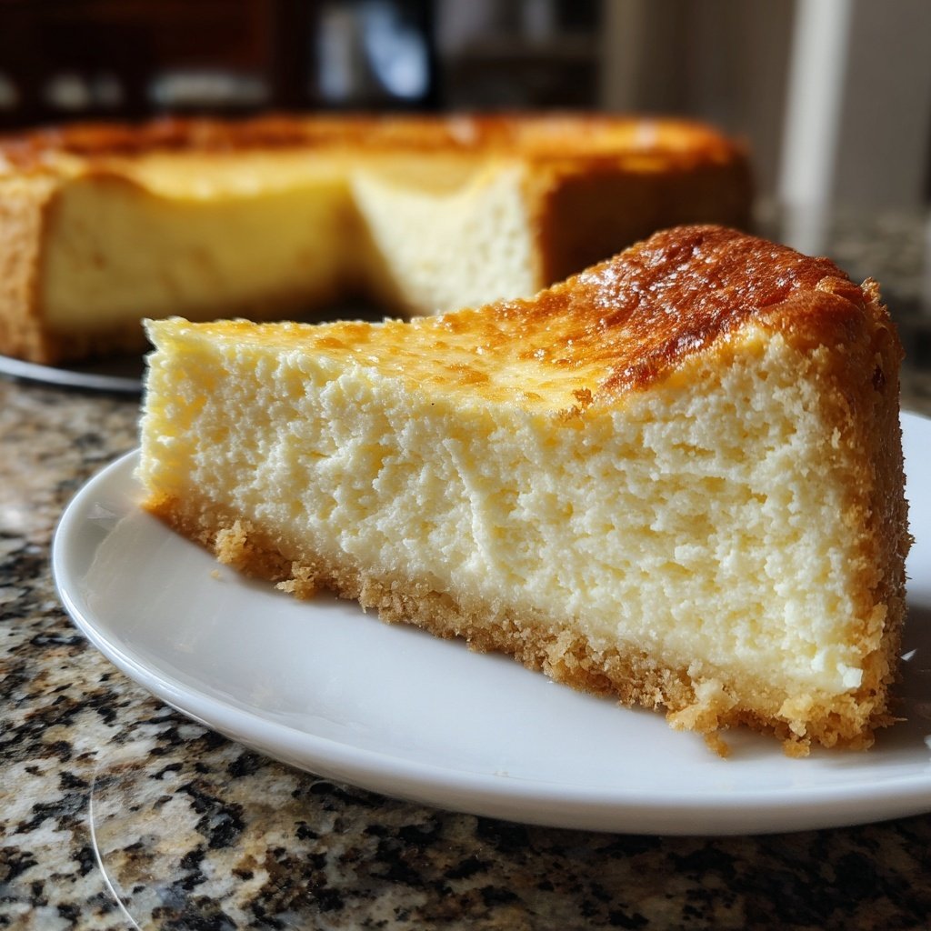 Käsekuchen klassisch gebacken